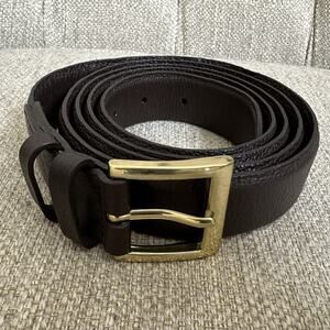 Big Men‎ Leather Belt Dress Brown Men Big Size 54/56